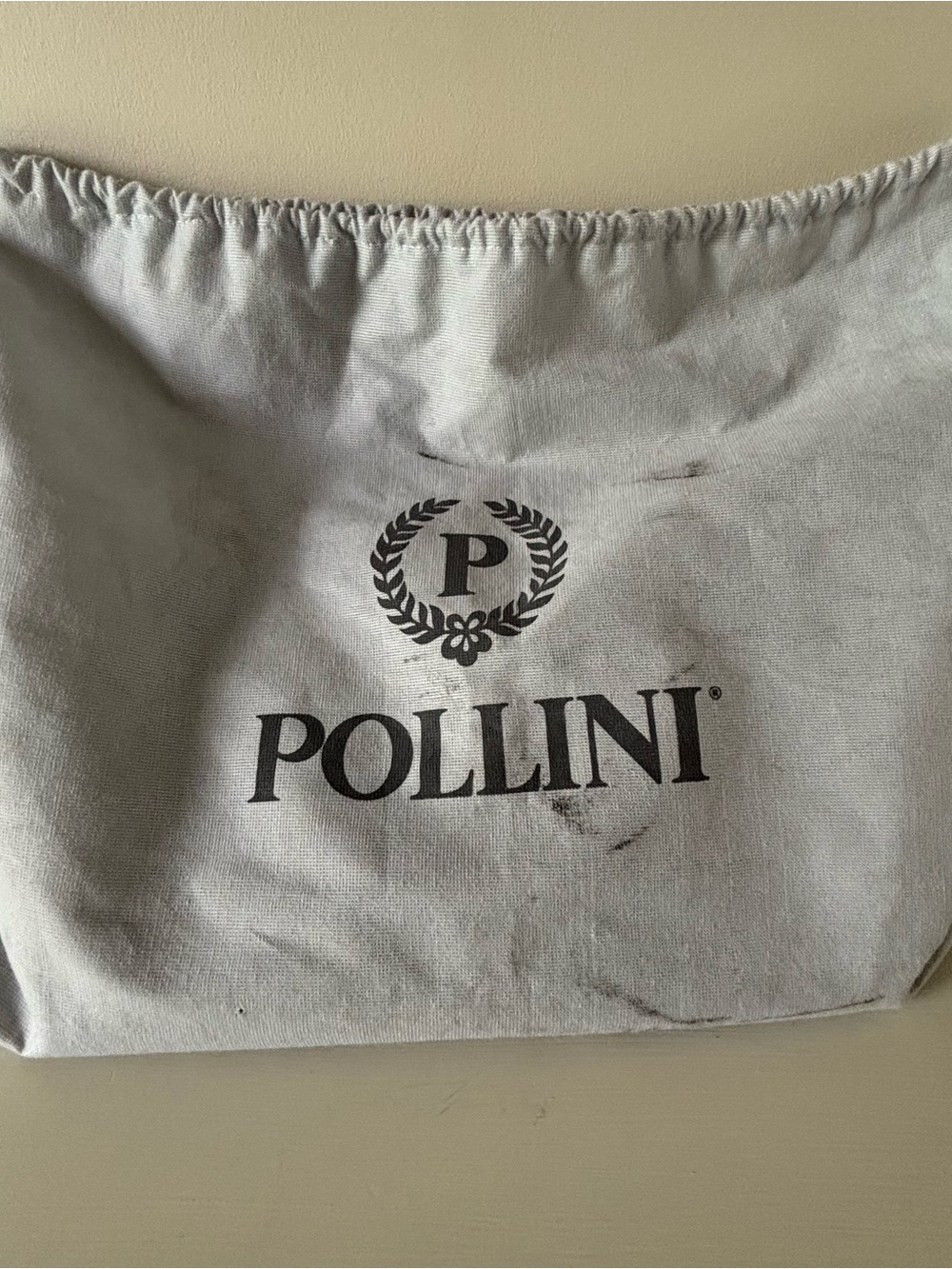 Pollini Brown Leather Doctor Bag with Dust Bag